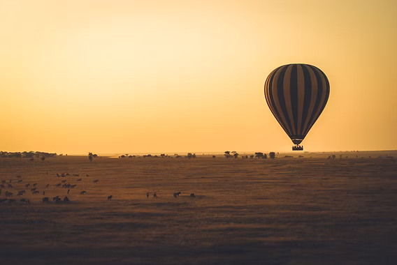 Hot Air Balloon Flights in Tanzania
